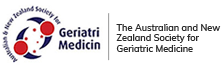 The australian and newzealand society for geriatric medicine